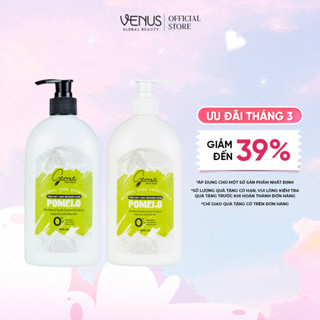 Dầu gội - xả Bưởi Gennie Natural Care cho tóc khô, yếu và dễ gãy rụng 400ml