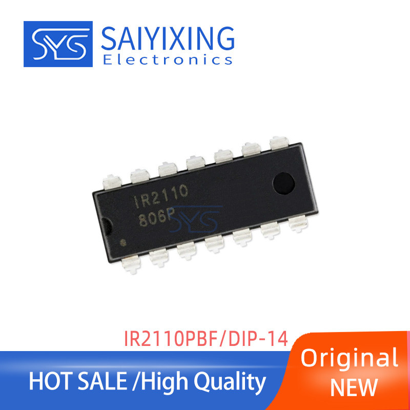 2 Chiếc Chính Hãng Mới IR2110PBF IR2110 Bao Bì DIP-14 Banqiao Nướng Cực Truyền Động Chip IGBT