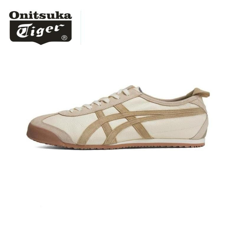 Onitsuka Mexico 66 Giày Nam Nữ MEXICO 66 VIN Giày đế bằng nhẹ, thoáng khí, đơn giản và thoải mái