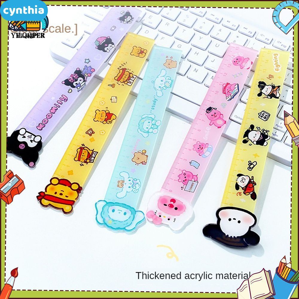 Bộ thước kẻ gồm thước thẳng và thước đo góc, đồ dùng học tập, bộ thước kẻ, bộ văn phòng phẩm đa năng