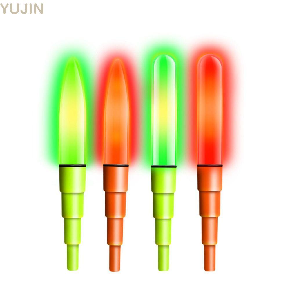 YUJIN 1 Đèn Phao Câu Cá, Đèn LED Câu Cá Siêu Sáng Dạ Quang, 2024 Cảm Ứng Phao Câu Cá Đêm Top Câu Cá 