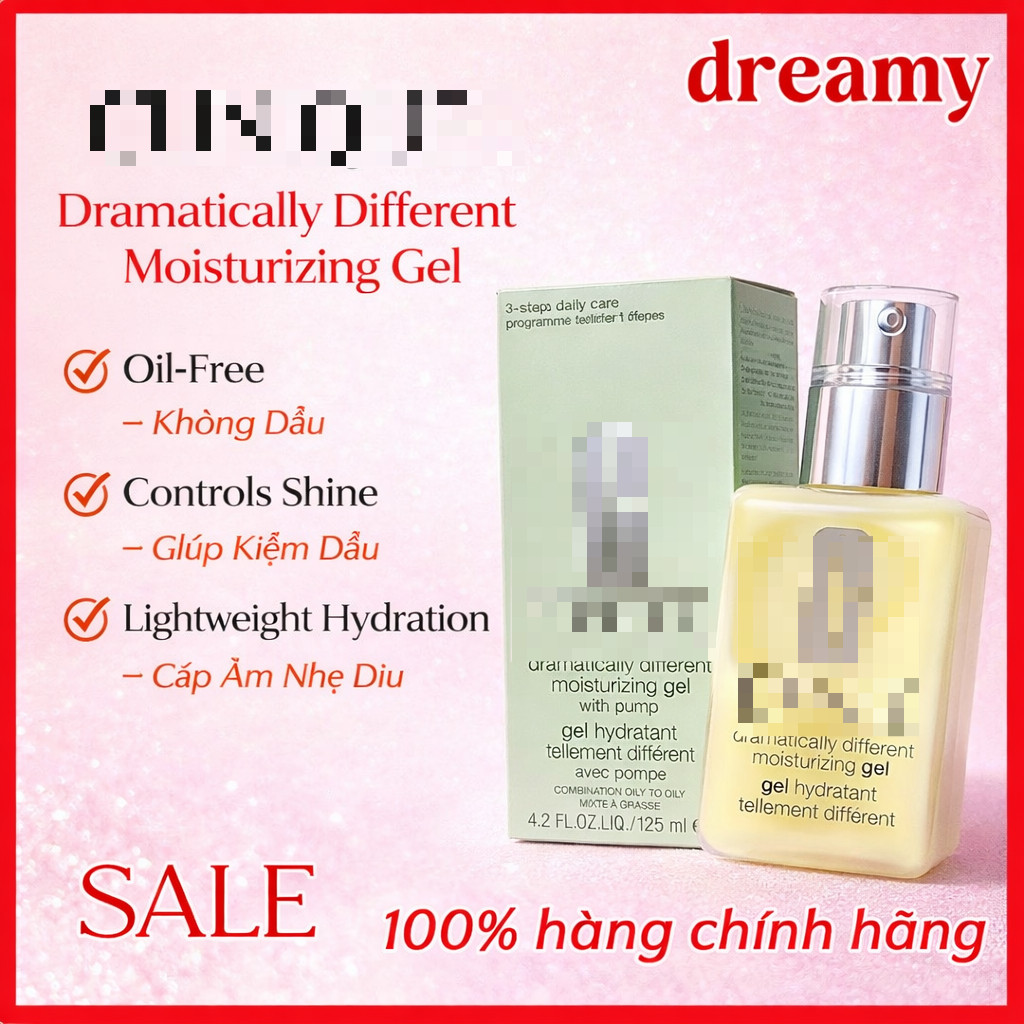 [CHÍNH HÃNG] ℂ𝕝𝕚𝕟𝕚𝕢𝕦𝕖 Dramatically Different – Kem Dưỡng Ẩm Phục Hồi Da, Cân Bằng & Khóa Ẩm