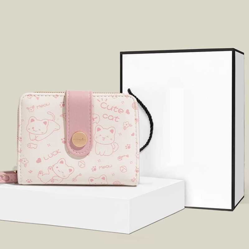 ví đựng tiền nữ cute ví hàn quốc Ví tiền lẻ một mảnh hoạt hình dễ thương phong cách Nhật Bản Mira No