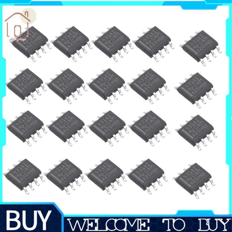 20 CHIẾC TL431AIDR 431AI SOP8 Chip Có Thể Điều Chỉnh Điện Áp Shunt