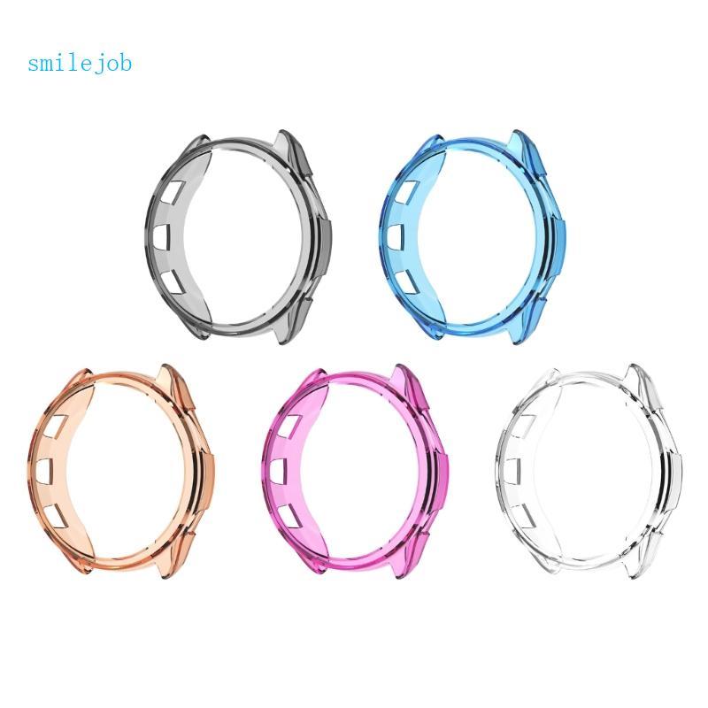 [smile *] Vỏ bảo vệ khung thoải mái bằng TPU-Case cho Garmin-Forerunner 965 Chống trầy xước