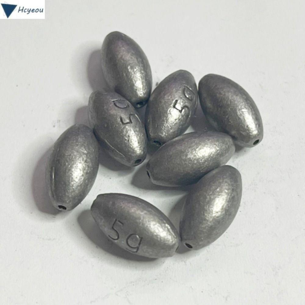 HCYEOU 20 / 40 / 60 / 80 / 100 Chiếc Chì Câu Cá, 0.4g-4g Chì Câu Cá Trọng Lượng Chì, 2023 Cá Chép Câ