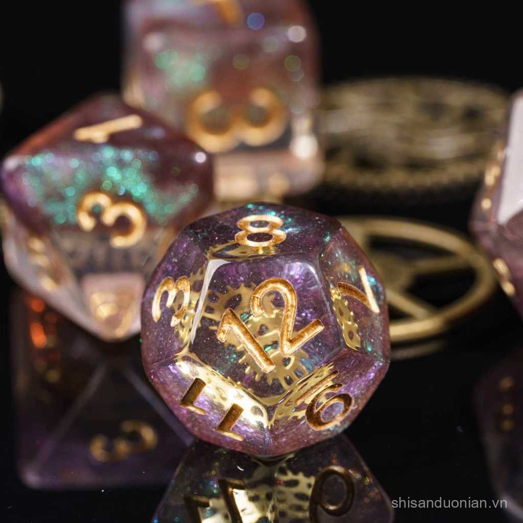 Gear Dice Running Group Dice DND DND Cthulhud Gate 3 Running Group Board Game Dungeons and Dragons 2