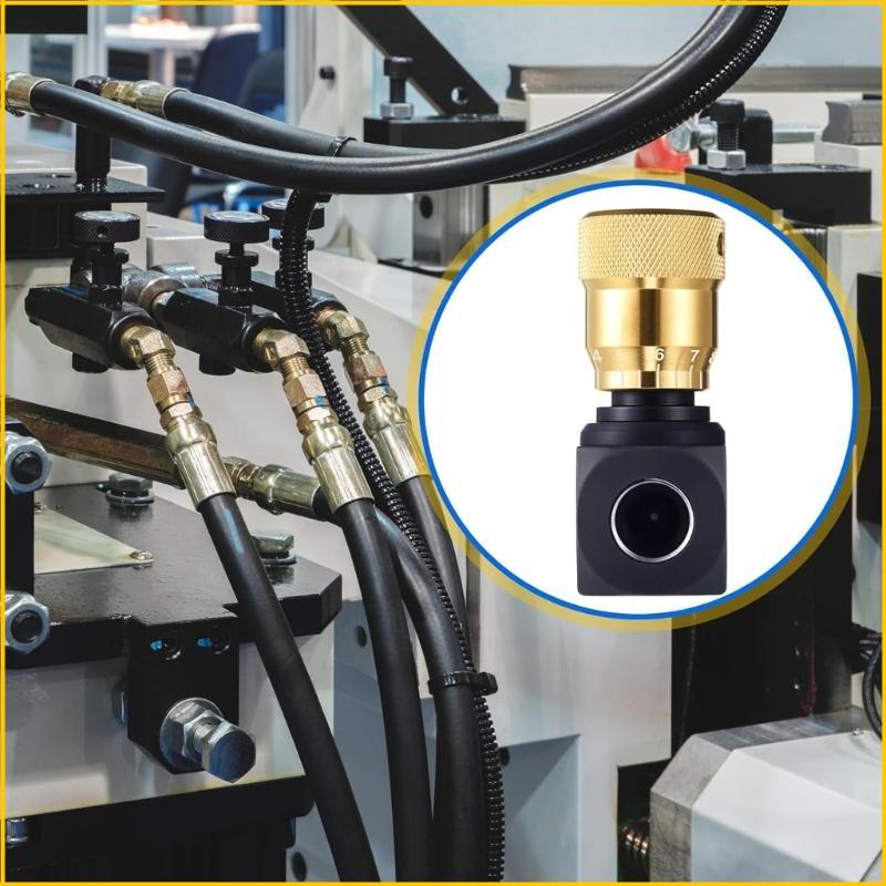 Van điều khiển lưu lượng thủy lực công nghiệp TỐT hơn Núm điều chỉnh Chống rò rỉ