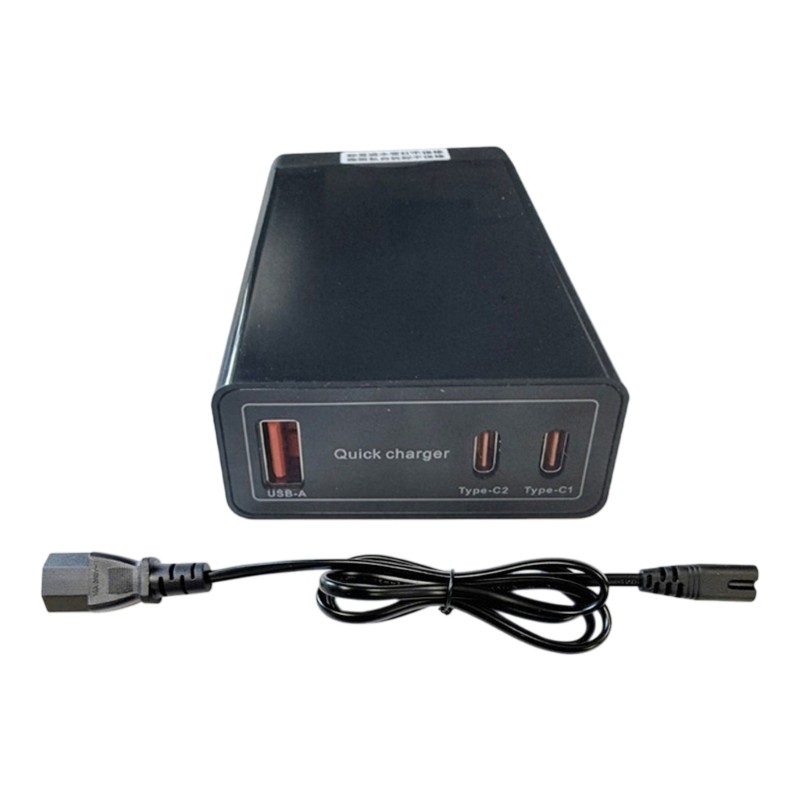 GOO 3 Cổng Ebike USB Đôi Loại C Cổng Sạc Adapter Cho 36V 48V 60V 72V 84V