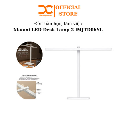Đèn bàn học, làm việc chống chói, chống cận, có kêt nối app miLife X9 / Xiaomi LED Desk Lamp 2 lMJTD06YL - BH 3 tháng