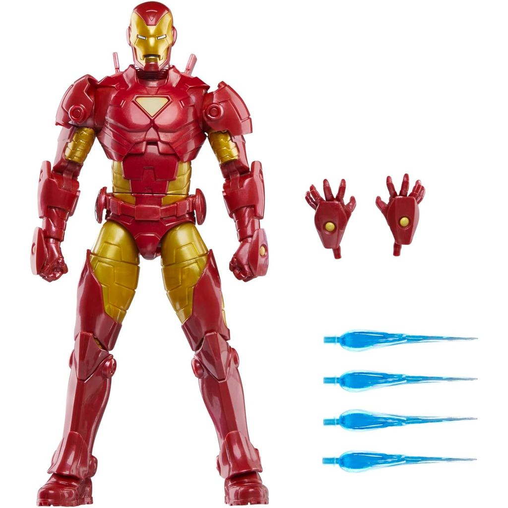 Marvel Legends Series Iron Man (Model 20), Iron Man Comics Collectible 6 Inch Nhân vật hành động, Th