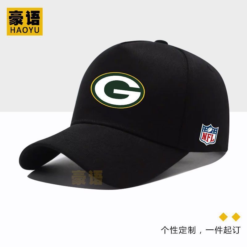 Mới Green Bay Packers Quạt Thể Thao Ngoài Trời Chống Nắng Mũ Bóng Chày Nam Nữ Mũ Thường Ngày Tide 03