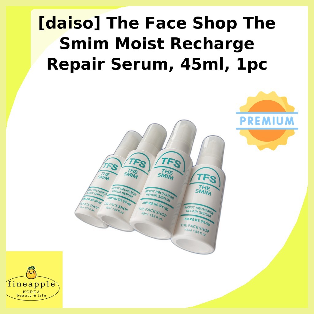 [daiso] The Face Shop The Smim Moist Recharge Repair Serum, 45ml, 1pc / Serum Hàn Quốc / Recharge Mo
