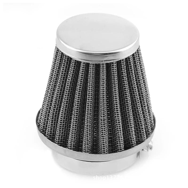 MỚI 4 54mm Xe Máy ATV Air Nạp Lọc Bụi Pod Phù Hợp Cho Suzuki Yamaha Kawasaki