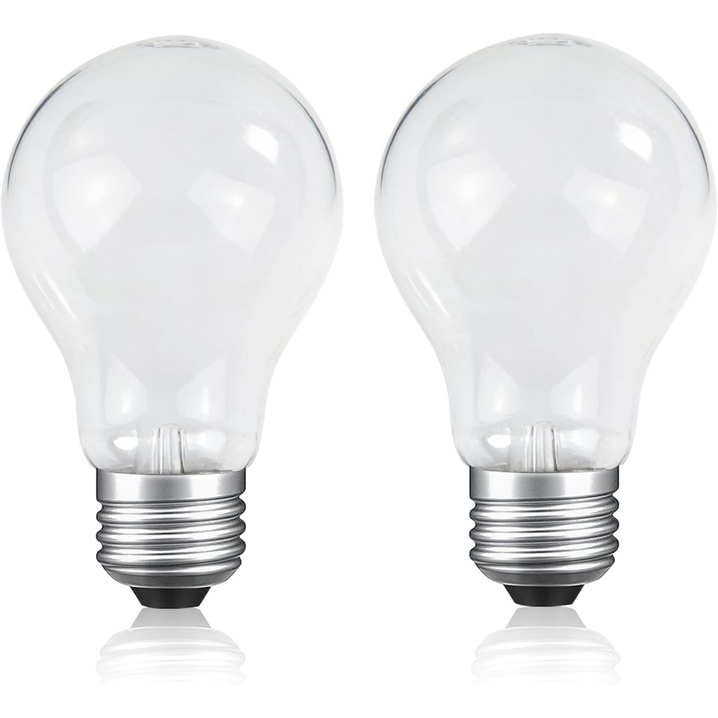 Bóng đèn sợi đốt 75 Watt, Bóng đèn sợi đốt A19 75 WATT 75W A19 Hình dạng (2 GÓI
