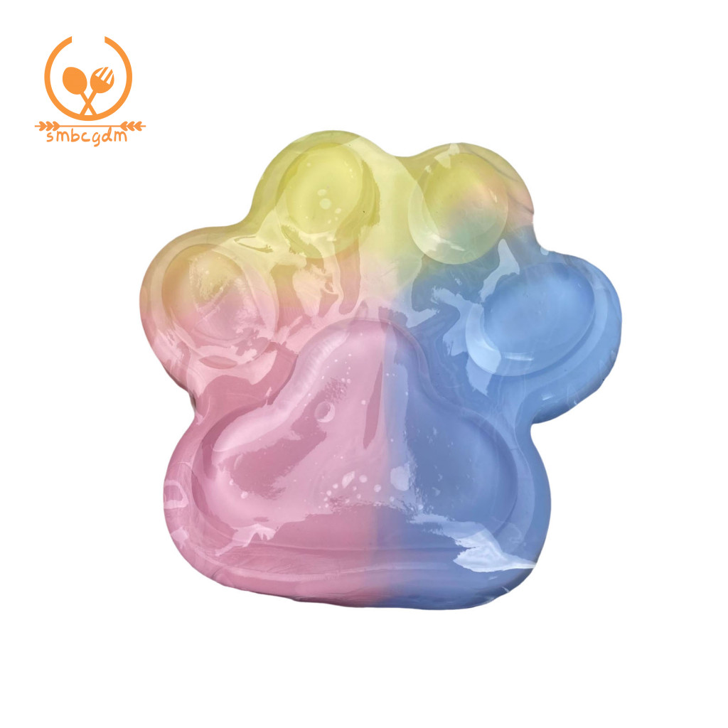 Happaypart| Cat Claw Fidget Toy Soft Cat Paw Fidget Toy Squeezable Cat Paw Fidget Toy – Dụng cụ giảm