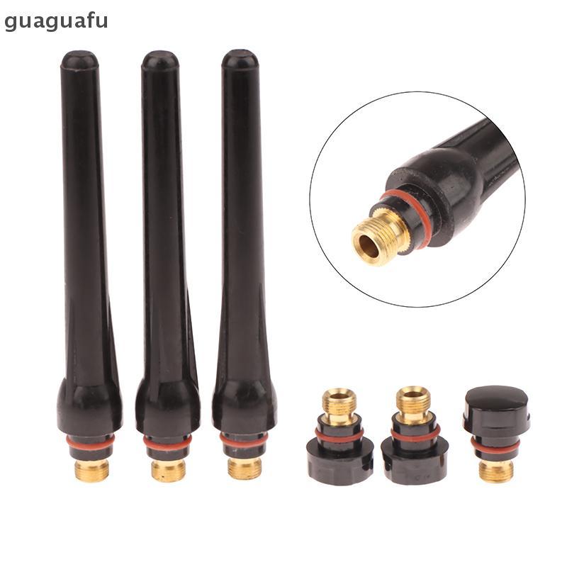[guaguafu] 5 Cái Hàn TIG 57Y02 Ba Mũ Cho Đèn Pin Hàn TIG WP17 / 18 / 26 Series Tig Vật Tư Tiêu Dùng 