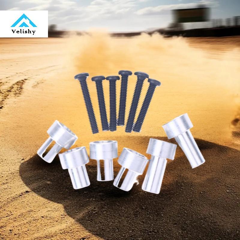 Velishy 1 Bộ Cho 1 / 12 Sửa Đổi Bánh Xe Lớn Phần Nâng Cấp Đặc Biệt MN82 MN82S Vỏ Xe Kim Loại Nâng Cộ