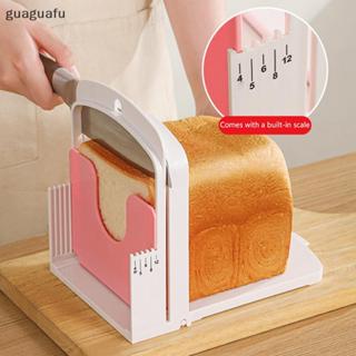 [guaguafu] Giá đỡ máy thái bánh mì nướng có thể gập lại Máy cắt bánh mì Ra Dụng cụ làm bánh Hướng dẫn cắt nhựa Dụng cụ cắt lát VN