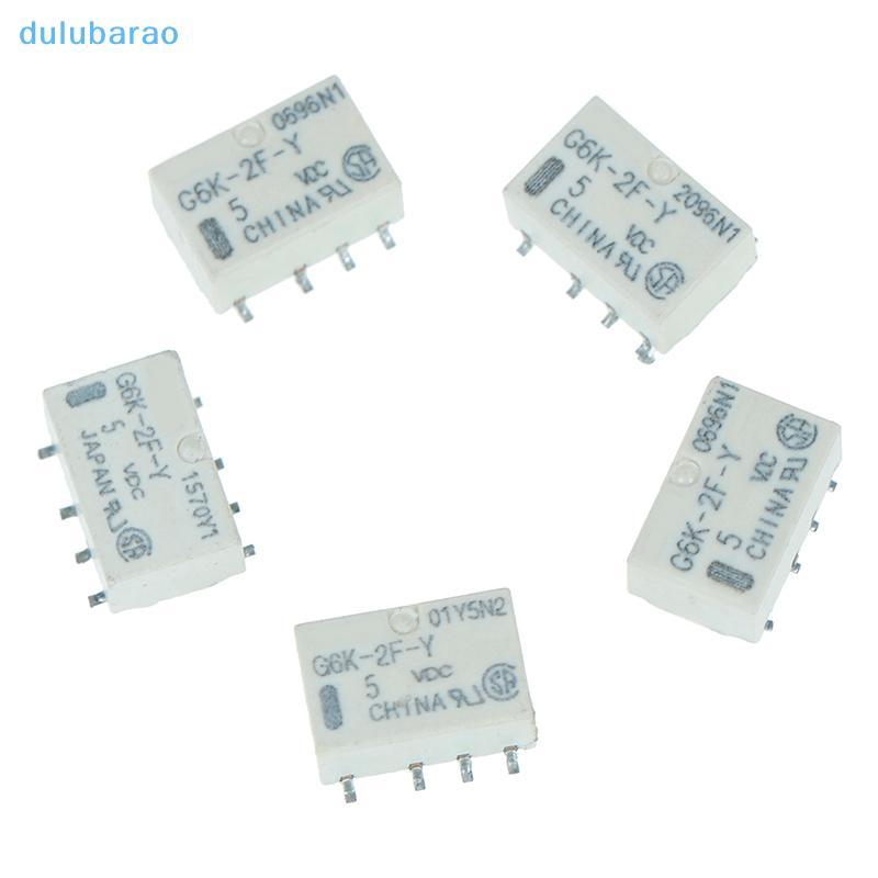[DUL] 5 chiếc dc 5v smd g6k-2f-y rơle tín hiệu 8pin cho rơle omron AO