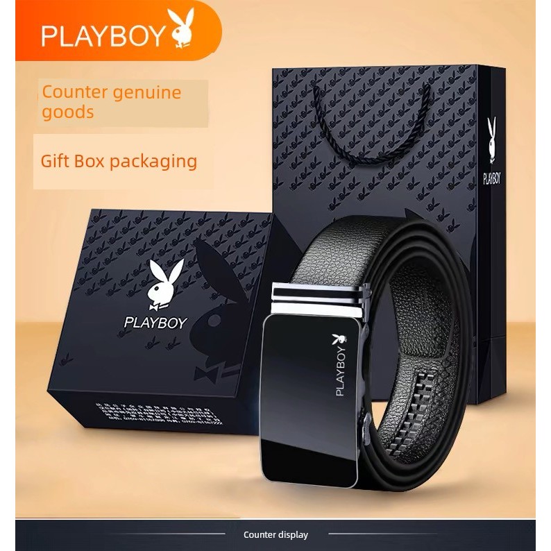 Thắt lưng nam chính hãng dành cho doanh nhân trẻ trung Playboy