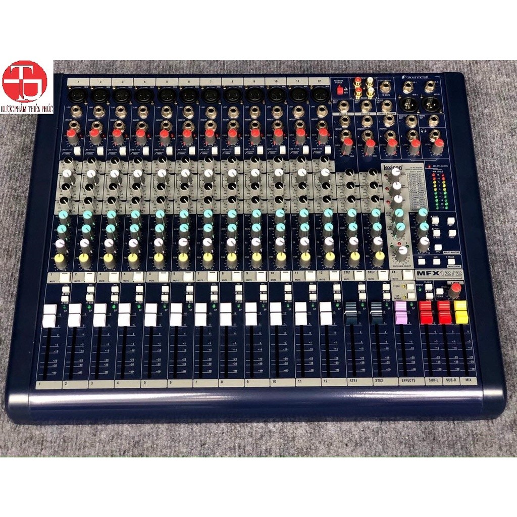 Mixer bàn Soundcraft MFX 12/2 - sản phẩm nhập khẩu loại 1 - Bảo Ngân audio