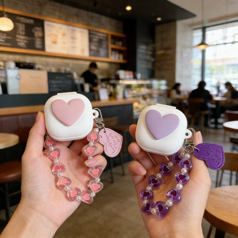 Hoa Keychian Dành Cho B & O beeplay EX / EQ Ốp Lưng Tai Nghe Silicon Phụ Kiện Dành Cho B & O Beoplay