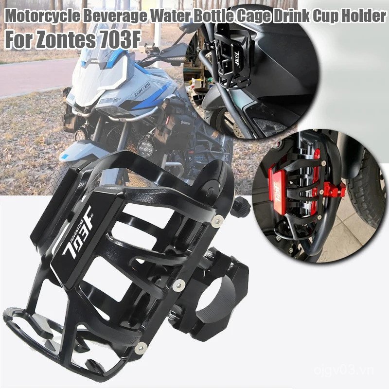 Dành Cho Zontes 703F Phiêu Lưu ADV 703F ADVENTURE 2023-2025 + Phụ Kiện Xe Máy Nước Giải Khát Bình Nư