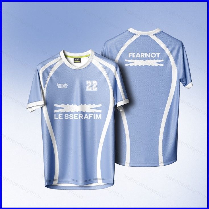 Áo thun SSERAFIM mùa hè tay ngắn - Sakura Kim Chuewон, Huh Yunjin, Kazuha, Hong Eunchae