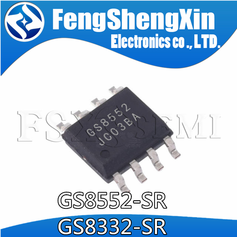 10 chiếc GS8552-SR GS8332-SR GS8552 GS8332 chip khuếch đại hoạt động SOP8