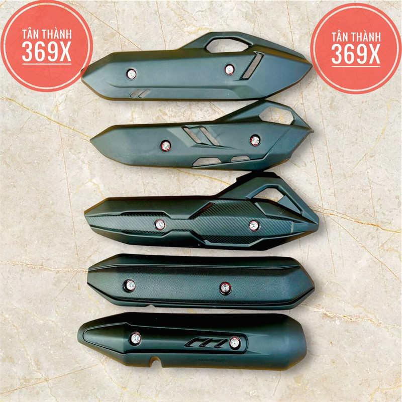 che pô ốp bô xe air blade, ốp pô ab, ốp bô ab 125 airblade 125/150/160 đời 2008 -  2025