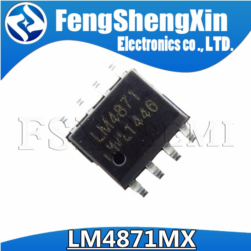 10 Cái / lốc LM4871MX LM4871M LM4871 4871 LM4871T Bộ Khuếch Đại Công Suất SOP-8 IC
