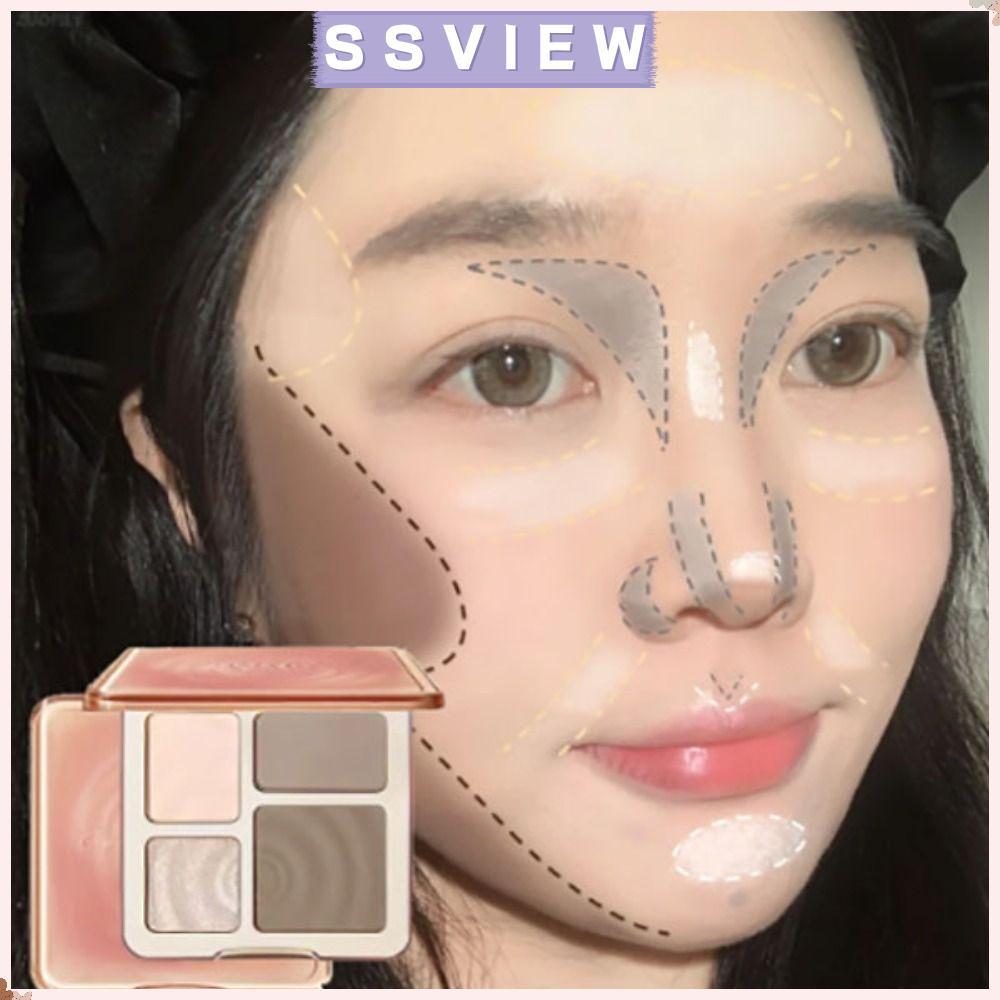 STILLSAVIEW Matte Highlighter Bronzer Makeup Face Contouring Grooming Powder