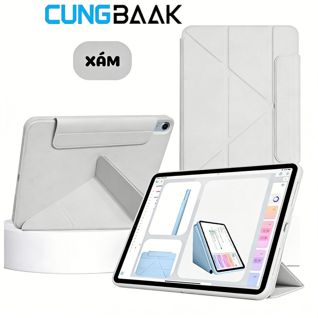 CUNGBAAK Ốp Lưng Cho iPad Air M2 3+Y Chống Rơi Mini 6 7 iPad 9 7 iPad 10 2 iPad 10 9 Pro 11 13 Air 5