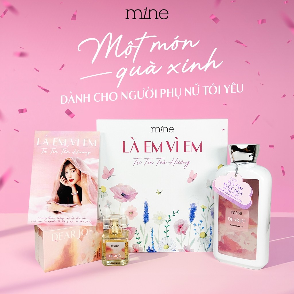 [FULL BOX] Quà Tặng Sinh Nhật Tặng Bạn Gái Gồm Nước Hoa Mine 30ML + Sữa Tắm Quà Tặng Người Yêu | BigBuy360 - bigbuy360.vn