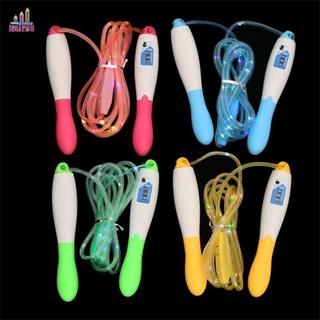 JESJELIU Dây nhảy LED JESJELIU - Phát sáng vui nhộn cho người lớn và trẻ em, tăng cường sự linh hoạt trong vận động