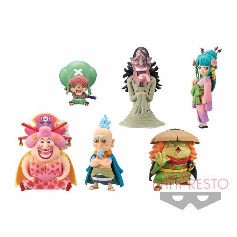 Miễn phí vận chuyển Bandai Kính Factory WCF One Piece Wano Country July Kozuki Sun và dì Kawasong Ch
