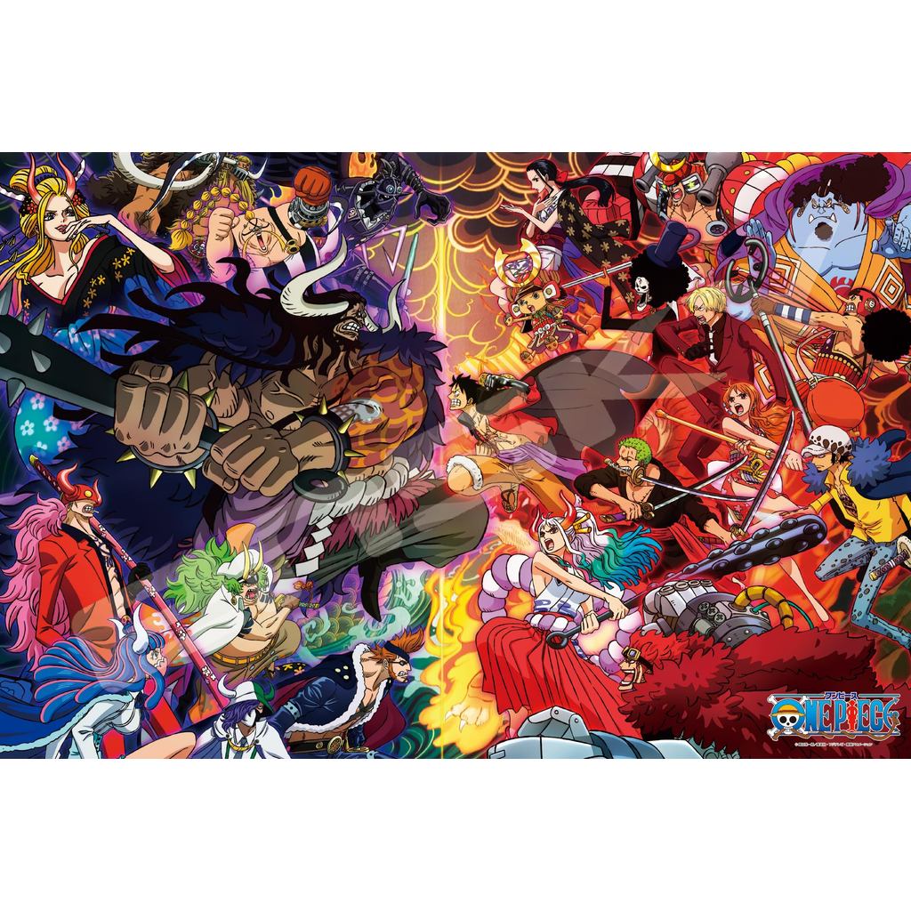 Direct from Japan ENSKY One Piece: Battle at Onigashima 50x75cm Jigsaw Puzzle, 1000 Pieces, JIGSAW P