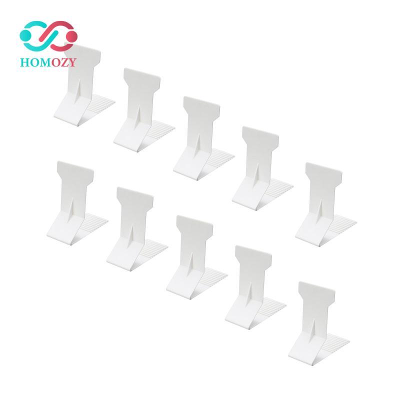 10x Kệ Ngăn Kéo Ngăn Kéo Chia Hàng Hóa Bảng Phân Loại Giá Đỡ Khung