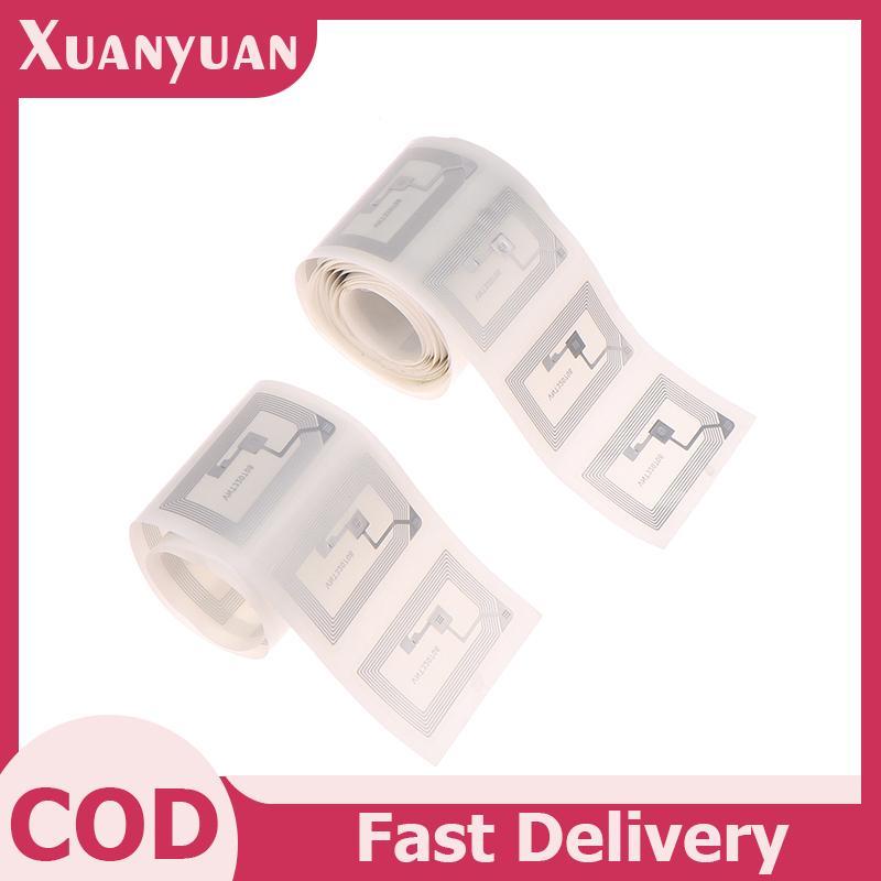 XUAN 10 / 20 / 100 Chiếc NFC Chip Ntag213 Miếng Dán Lớp Lót Ướt 13.56 MHz Thẻ Nhãn RFID 213 Chống-in