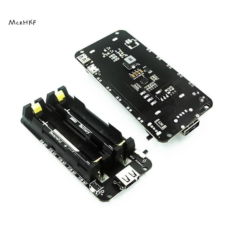Giá đỡ MceHKF có ngăn đơn Hỗ trợ USB 5V / 2A 3V / 1A V3 Pin Mô-đun sạc pin cho Raspberry Pi Mới