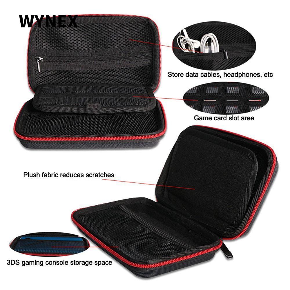 Túi lưu trữ WYNEX, Hộp đựng chống nước cứng, Vỏ bảo vệ chống sốc di động EVA cho phụ kiện trò chơi 3