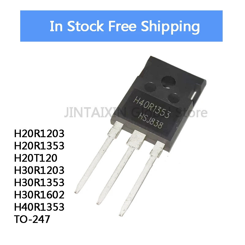 5 Cái H20R1203 H20R1353 H20T120 H30R1203 H30R1353 H30R1602 H40R1353 TO-247 Hiệu Ứng Trường Transisto