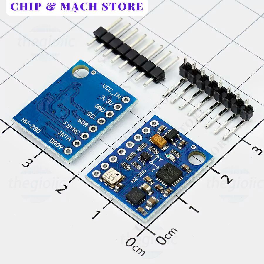 GY-87 10DOF MPU6050 HMC5883L BMP180 Chip & Mạch Store