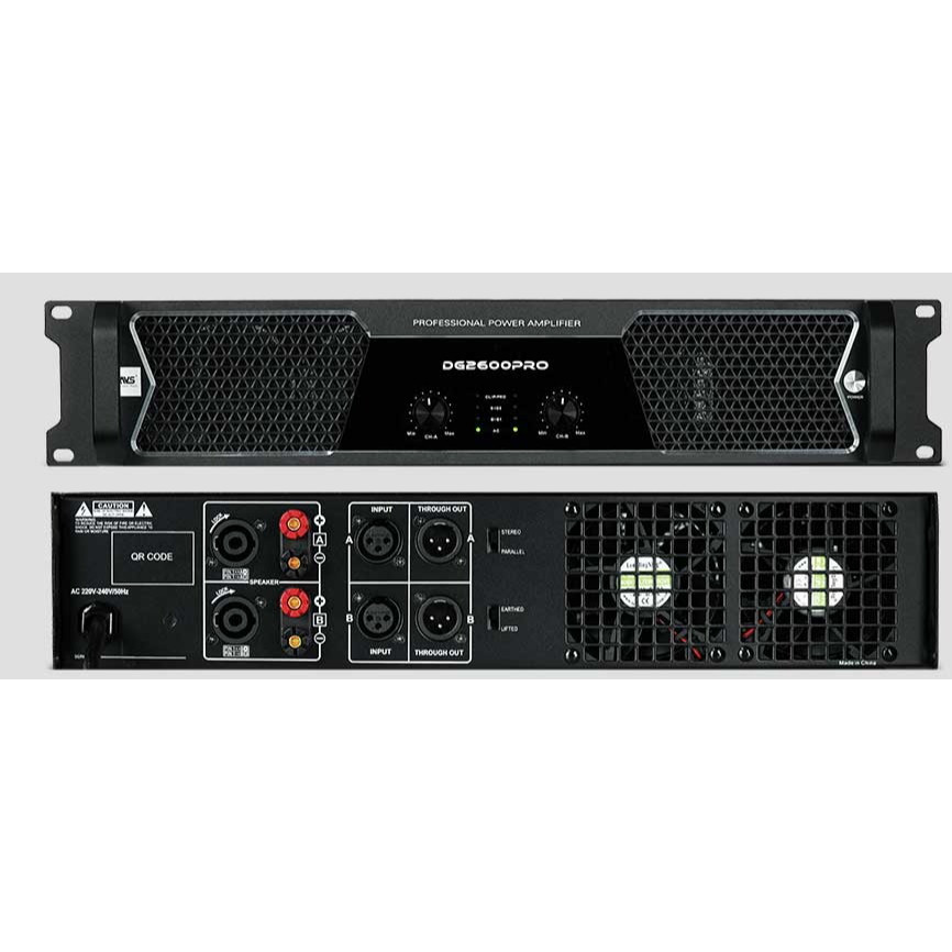 Cục đẩy công suất CAVS DG2600 Pro, 600W x 2 kênh 8Ohm - Chính Hãng - Vinh shop