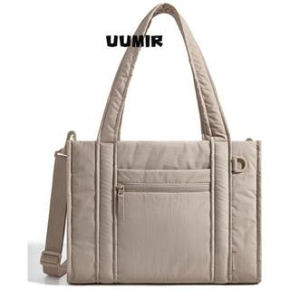 UUMIR Túi xách phồng UUMIR, Túi Tote phồng chống nước bằng Nylon dành cho nữ, Túi đựng mẹ nhẹ dung tích lớn thông thường đa năng cho trường học