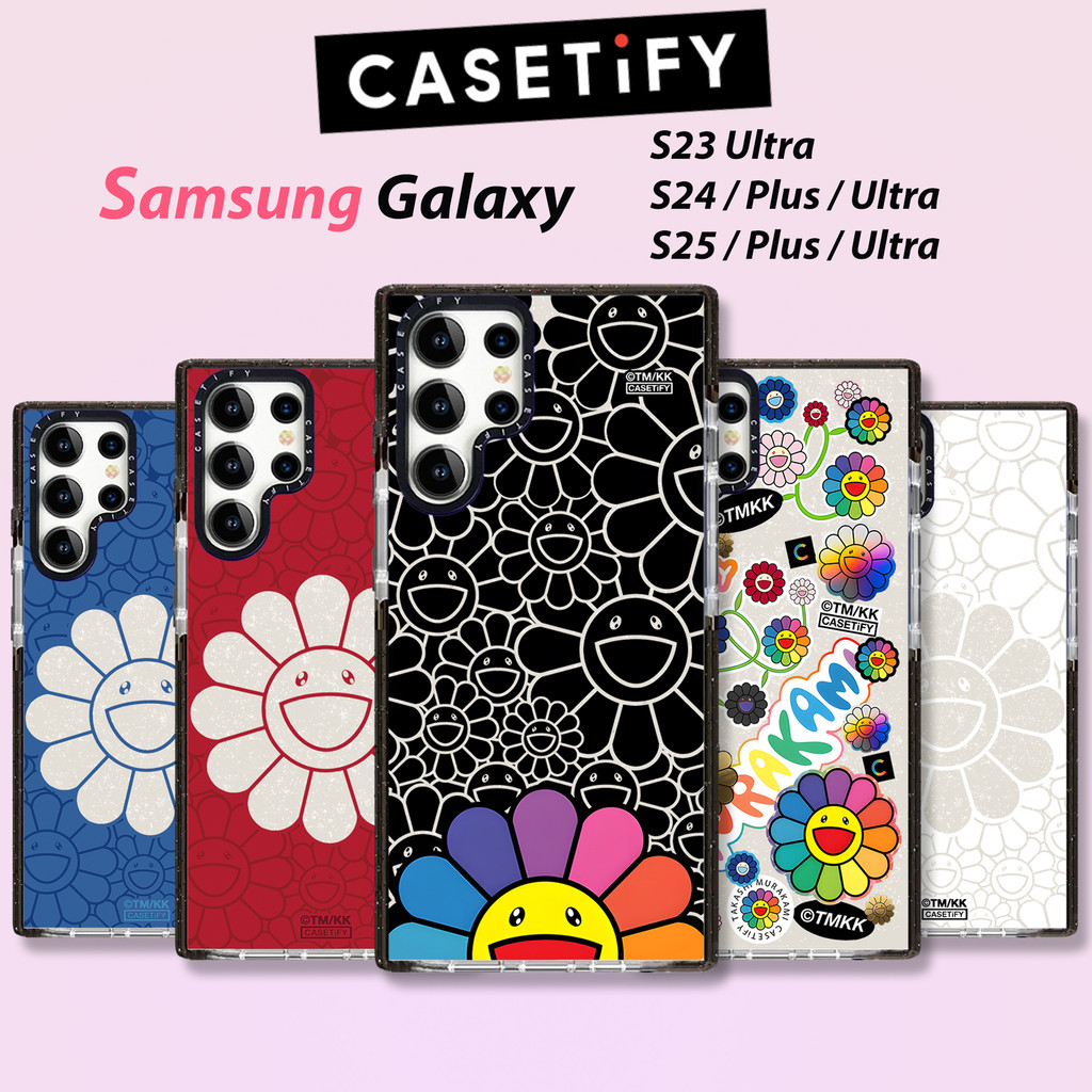 Ốp lưng FLOWERS BLOOM Casetify samsung Vỏ điện thoại cho Samsung Galaxy S26Ultra S25Ultra S24Ultra S