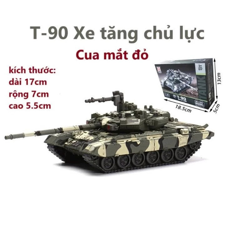 Mô Hình Máy Bay Xe Tăng Lắp Ráp T90 TYPE 99 T14 Armata Bằng Nhựa Cứng Quà Tặng Trang Trí Decor M18