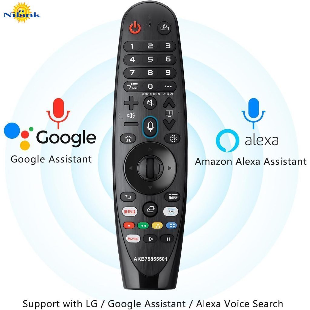 Magic Remote Điều Khiển LG Smart tivi  có giọng nói/Chuột rm-l1818 MR18BA MR19BA MR20GA MR21GA MG22G