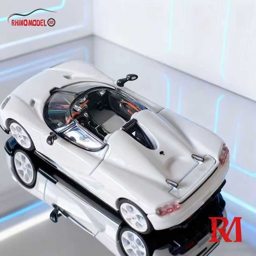 Rhino Model RM 1: 64 Koenigsegg CC850 Bộ sưu tập mô hình ô tô hợp kim Đồ trang trí Hood Cấu trúc từ 